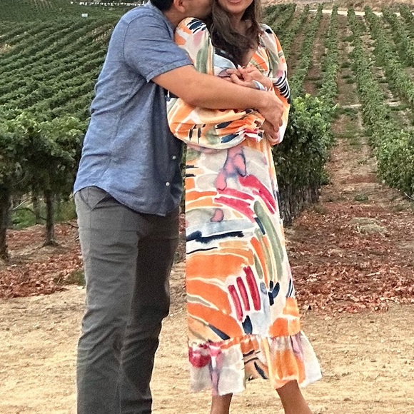 Long Colorful Summer/Spring Dress - Picture 2 of 2